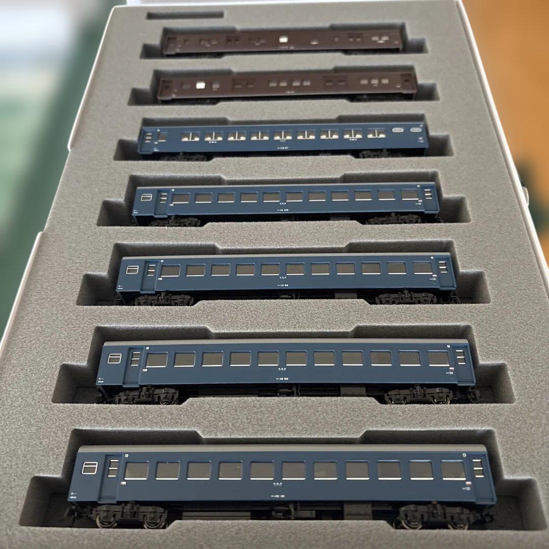 【新同】KATO 10-1449/1450 10系夜行急行だいせん7両フル編成⑥