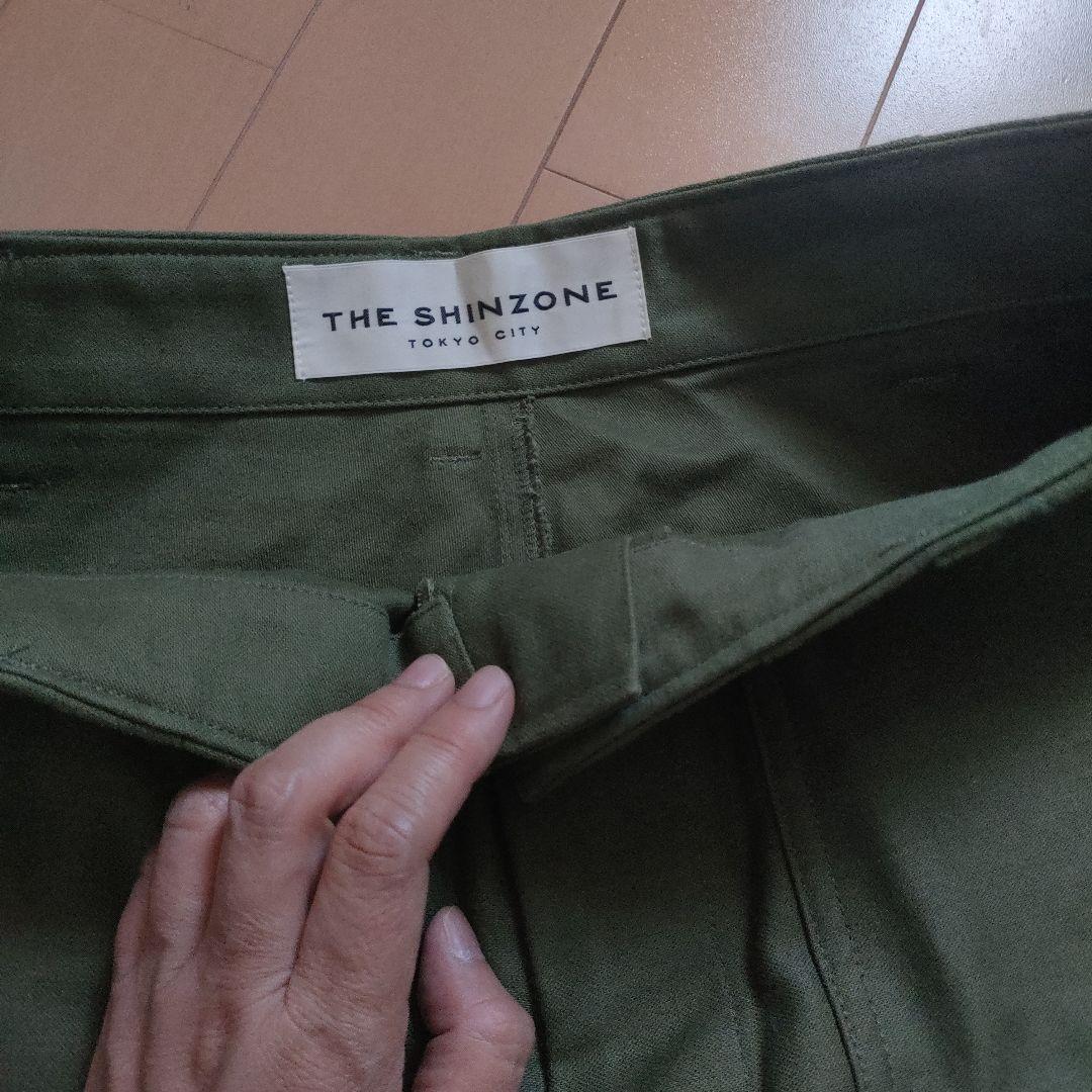 THE SHINZONE オリーブグリーン ベイカーパンツ　サイズ40