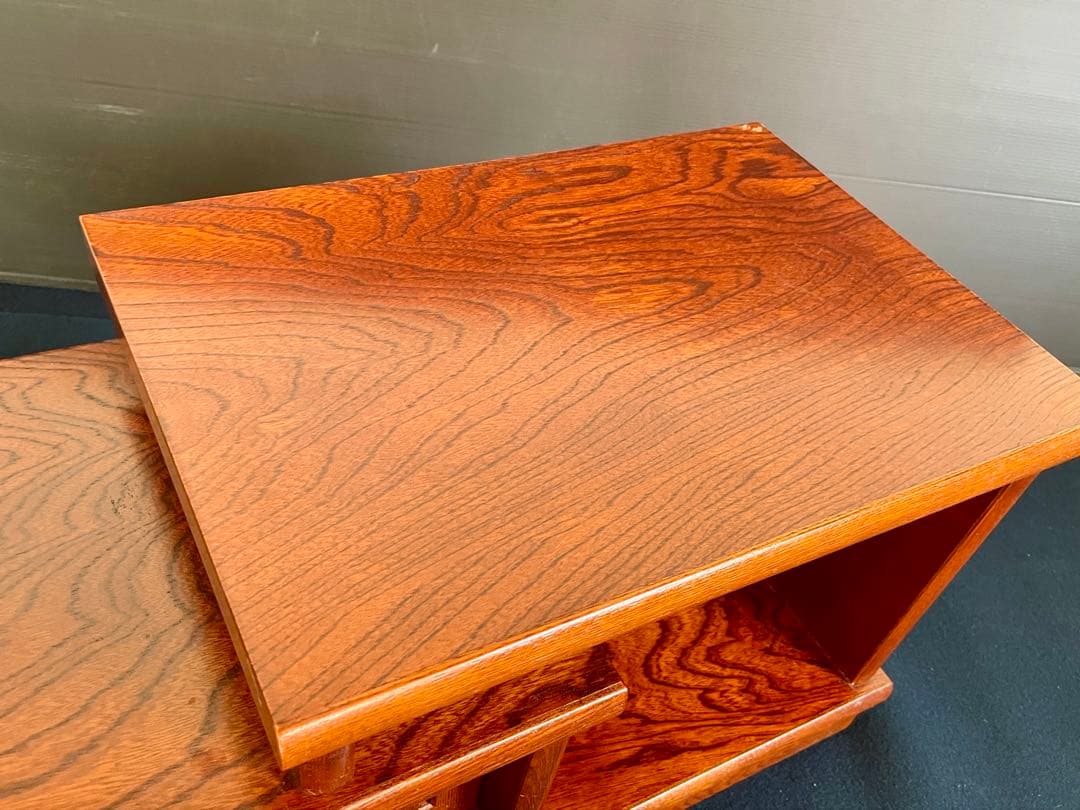 特価❣️「母」 置き床 欅杢 和家具 日本間 和室 茶道具 （1017あ）