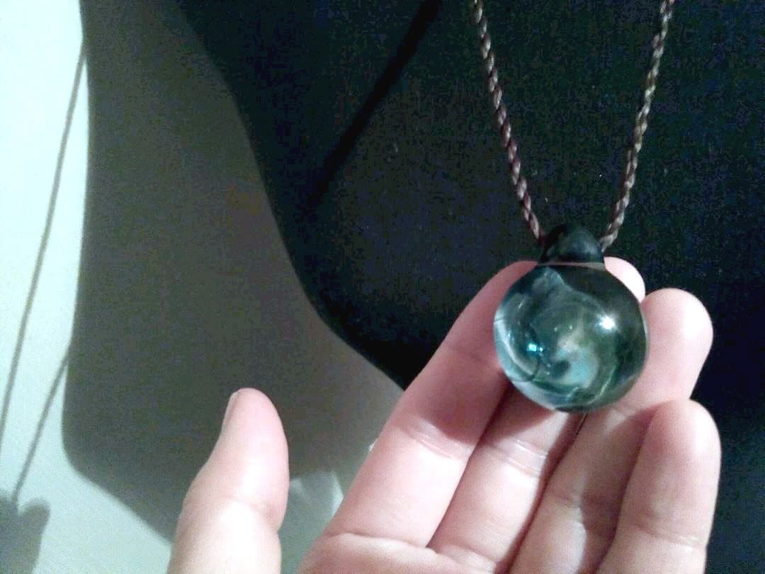 パイレックスグラス　ネックレス