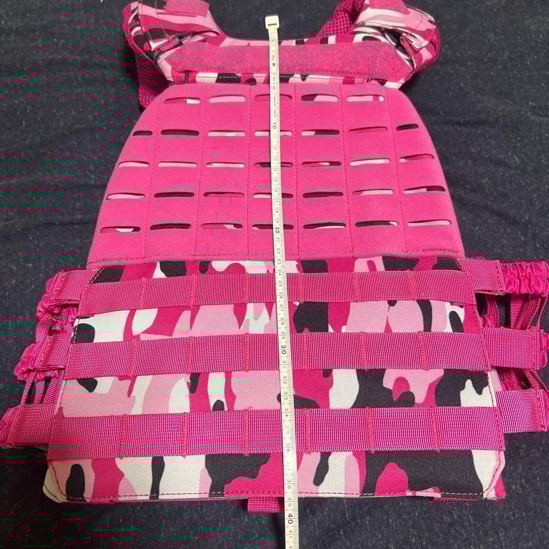 ピンク迷彩 プレートキャリア