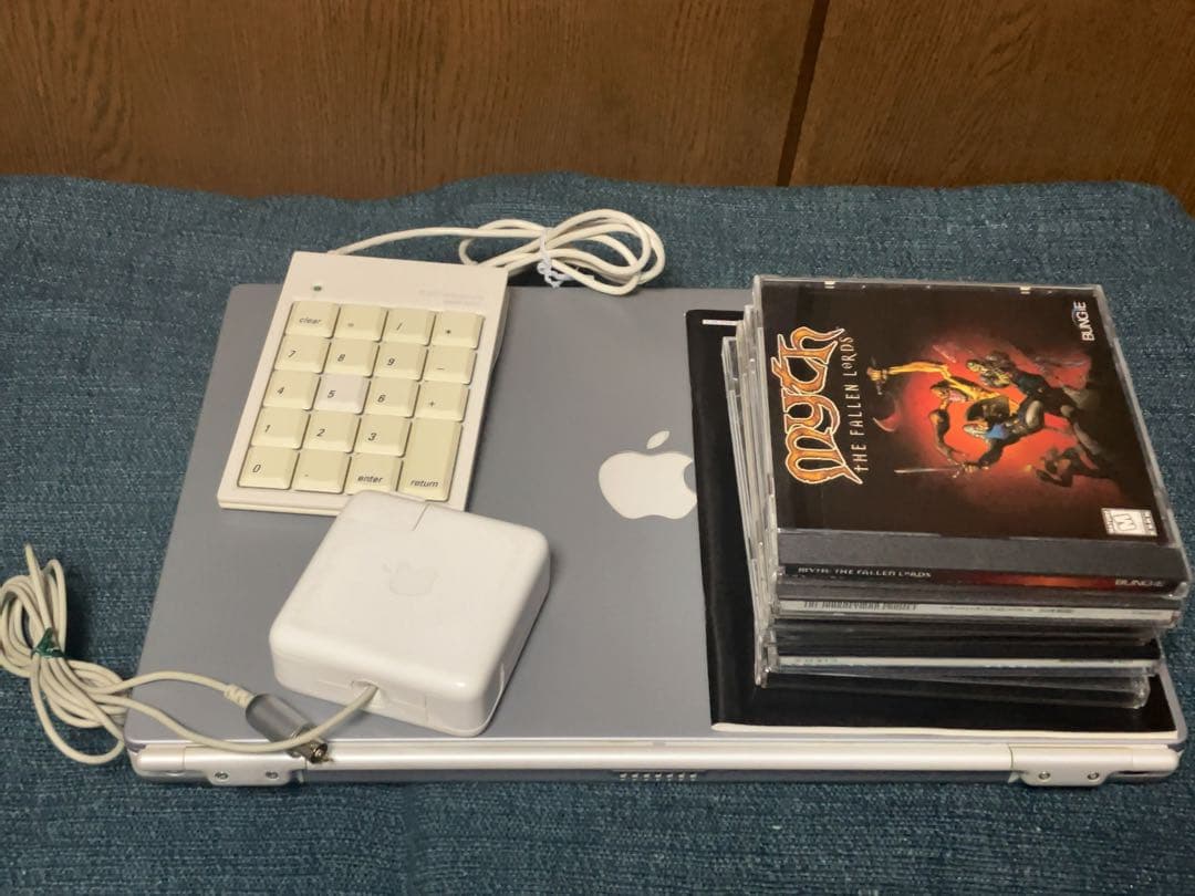 Apple PowerBook G4 15.2インチ チタニウム おまけ付