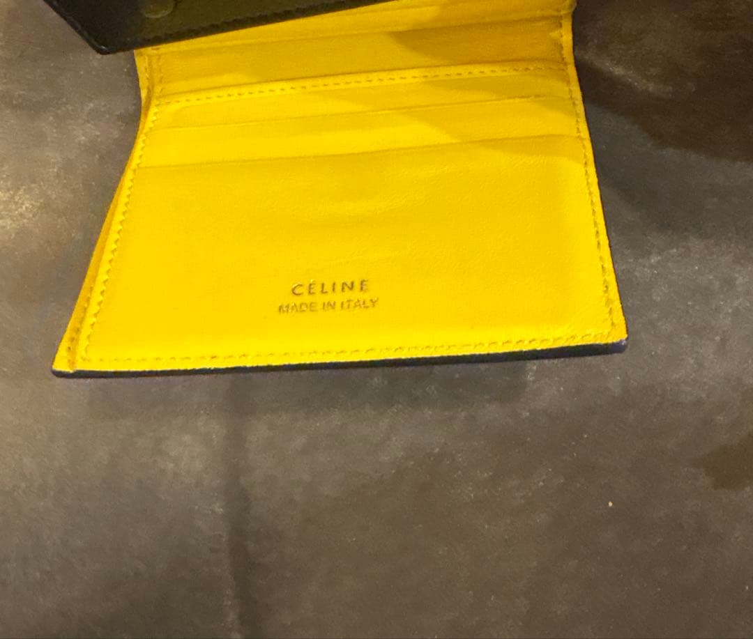 CELINE セリーヌ 三折り財布 スモールフォールデッド マルチファンクション