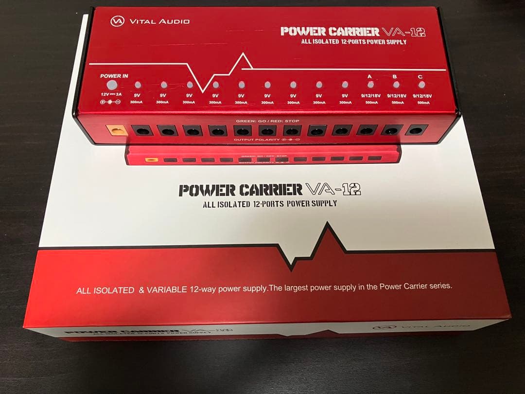 VITAL AUDIO POWER CARRIER VA-12 dcケーブル7本