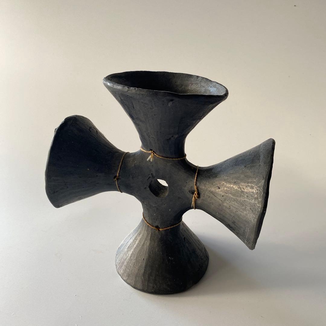 黒陶ベル イームズ メキシコ オアハカ 黒陶 ベル ミッドセンチュリー 民藝