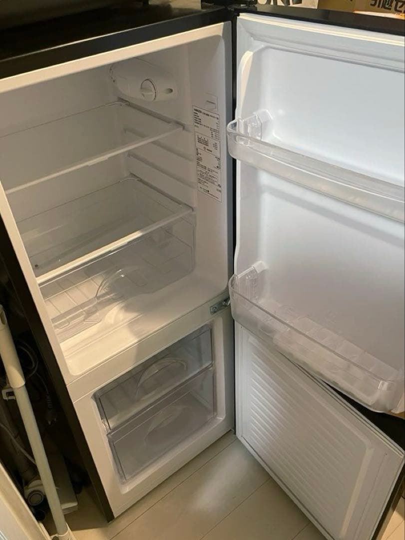 【本日限り】冷蔵庫 ヤマゼン YFR-D111 2021年製 黒