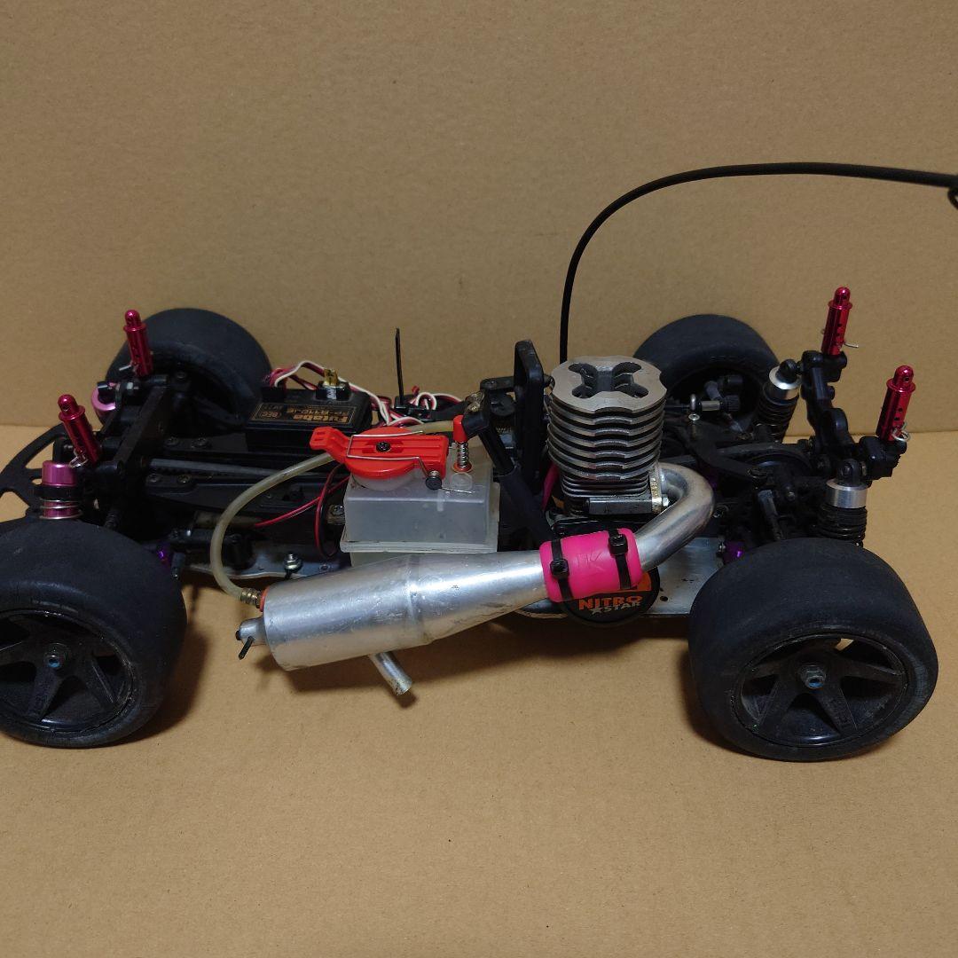 不動車#１／１０古エンジン{ラジコンプロポ無し}