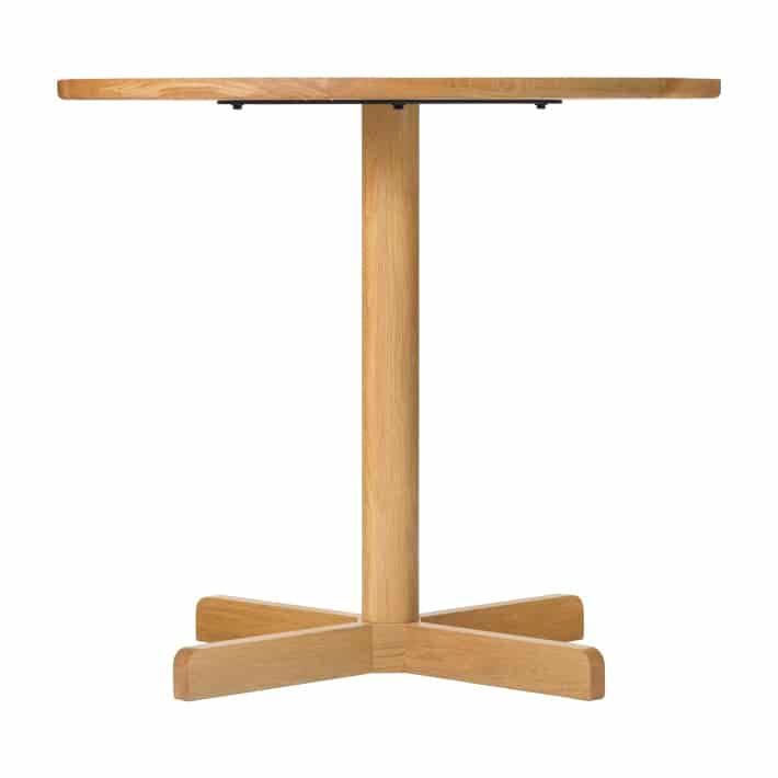 【美品】ウニコ　LENKI(レンキ)　ラウンドテーブル Φ800　ナチュラル