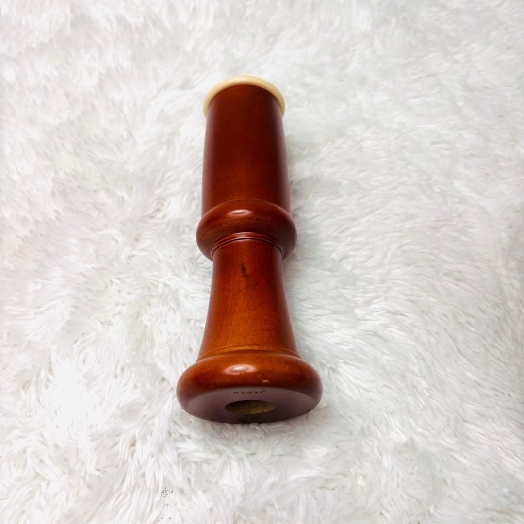 ゼンオン テナーリコーダー 木製 2300B ケース付 音出し確認済み 全音