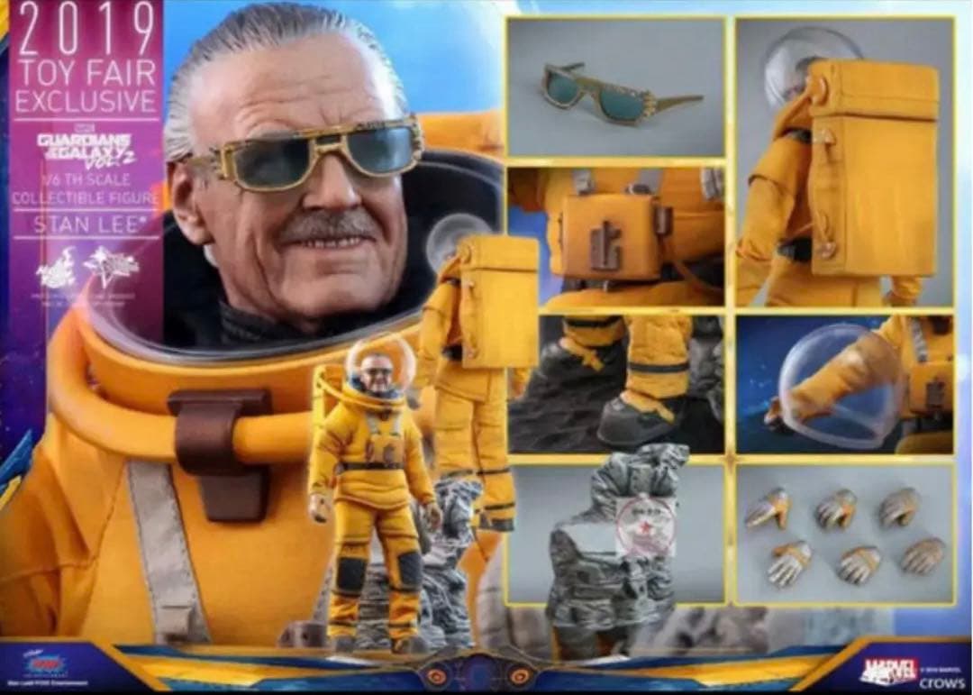 ホットトイズ1/6ガーディアンズ・オブ・ギャラクシー リミックス スタン・リー