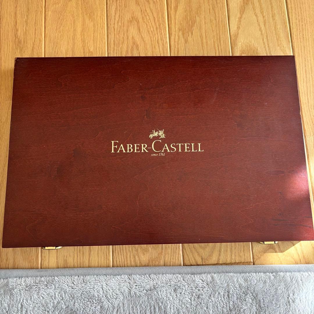 FaberCastellファーバーカステル ポリクロモス 木箱入 78本 美品