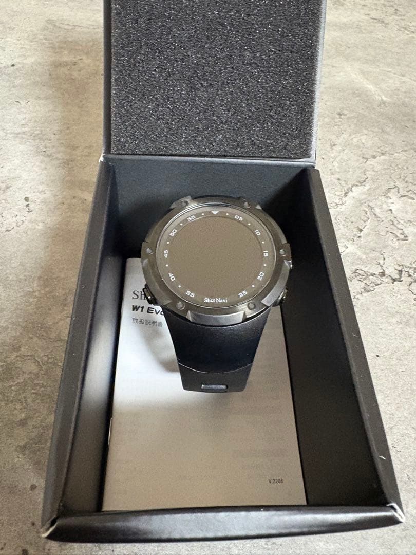 ShotNavi W1 Evolve ゴルフ GPSウォッチ