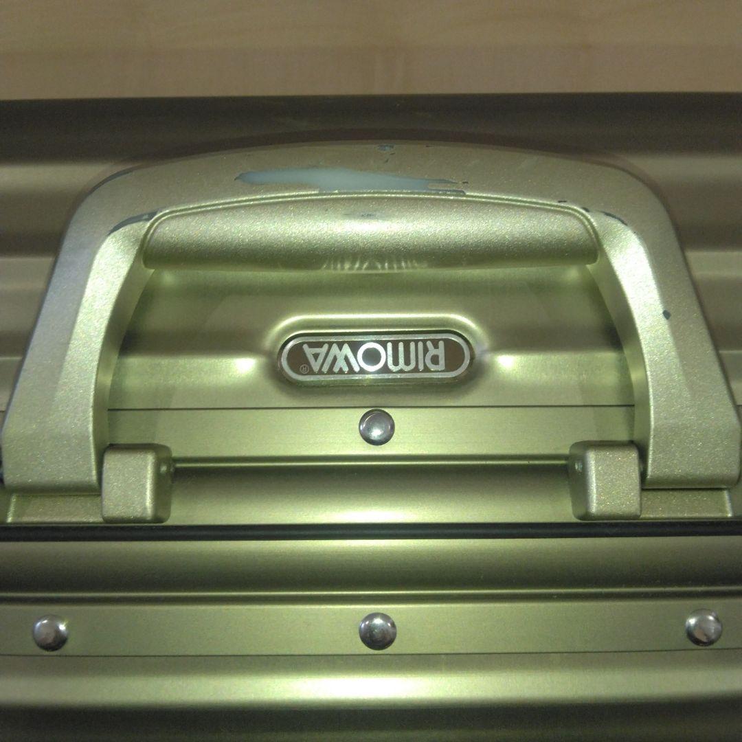 【良品・廃盤】RIMOWA リモワTOPAS トパーズ　チタニウム　32L 2輪