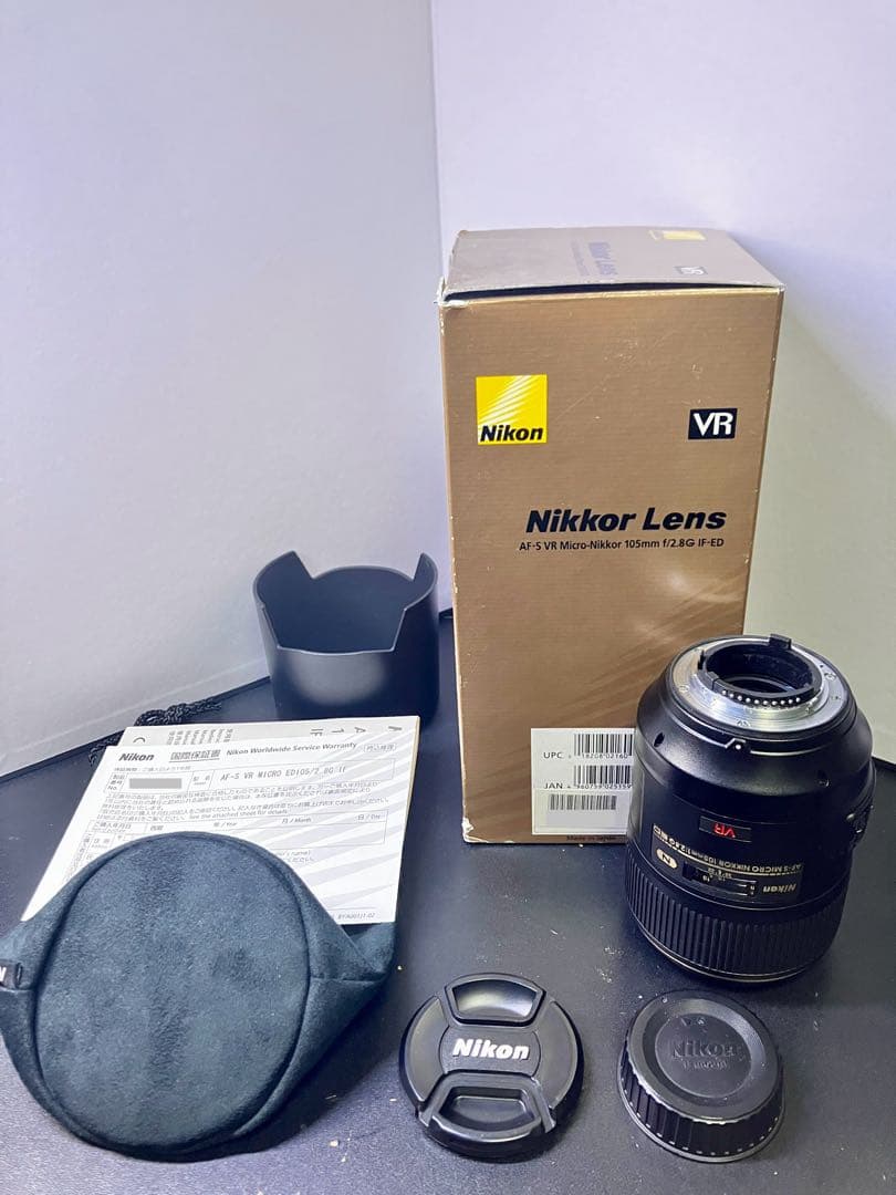 レンズ(単焦点) AF-S VR Micro Nikkor 105mm f/2.8 G IF-ED