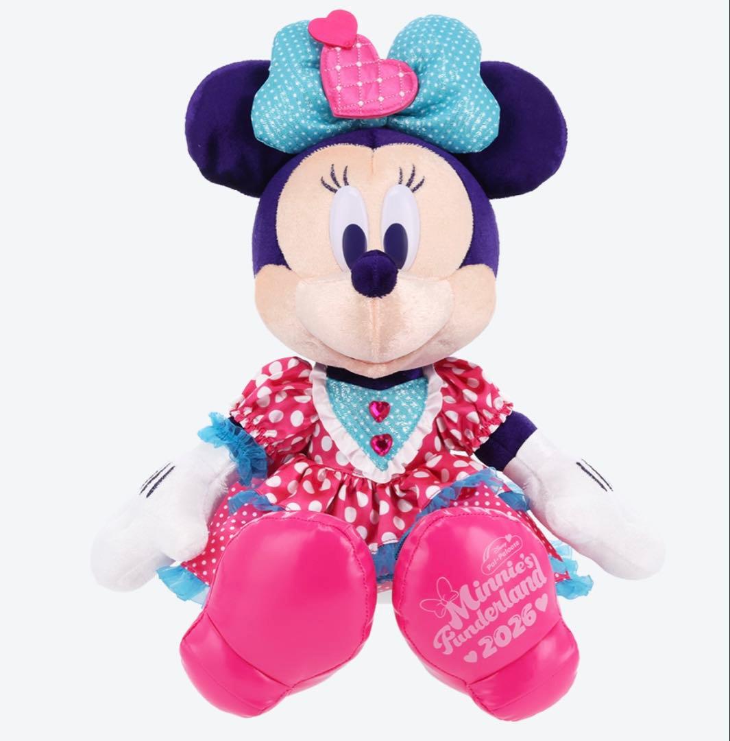 ミニー　ぬいぐるみ　パルパルーザ　ミニー　ファンダーランド