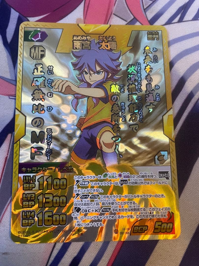 イナズマイレブンカード　T