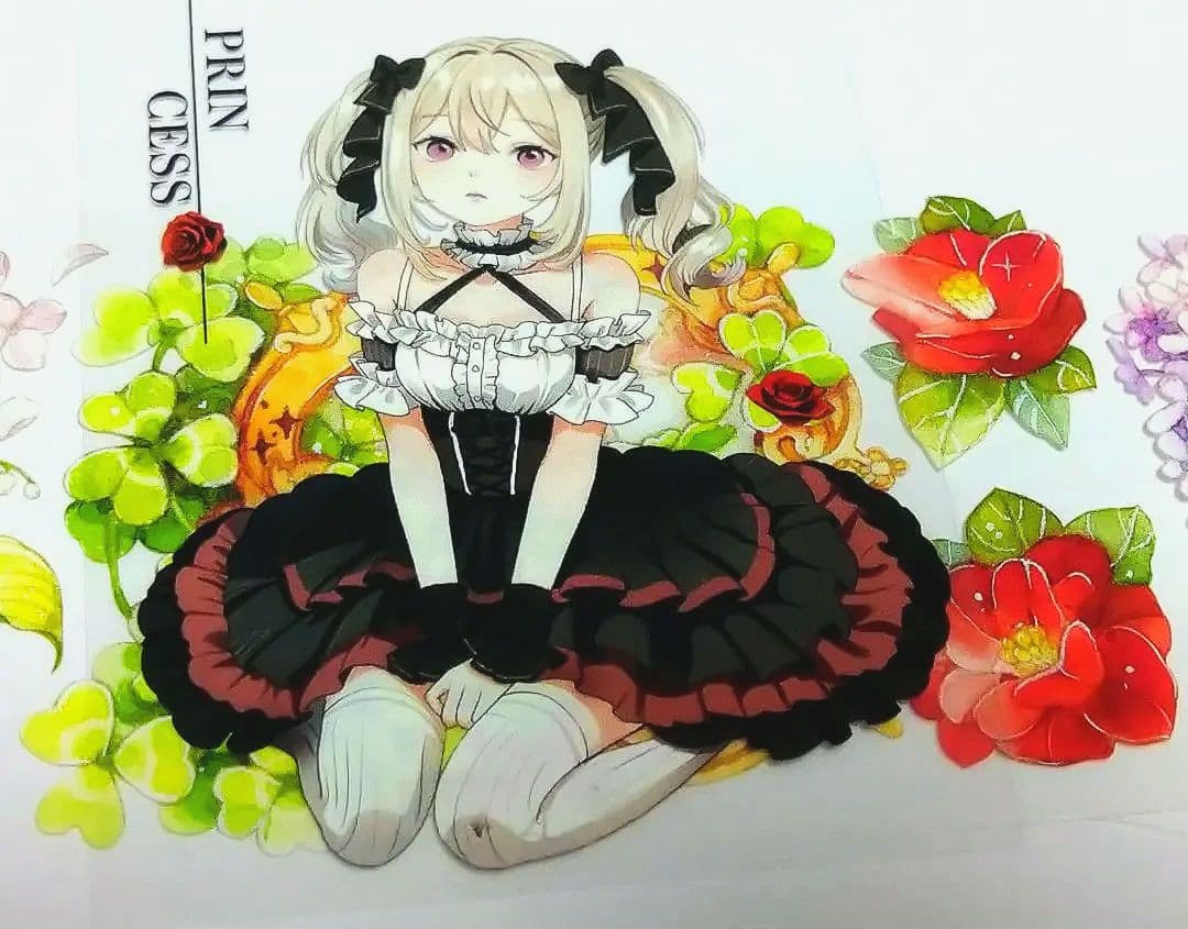 S20＃梦游花之镜(PET)MOODTAPE切り売り海外装飾マステ