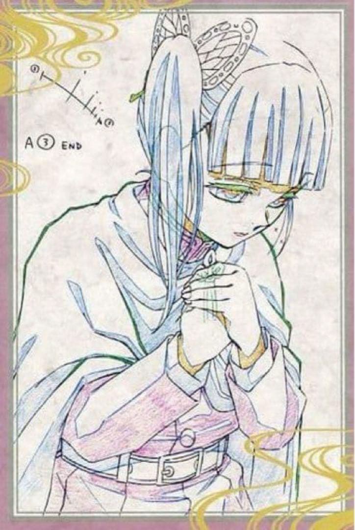 鬼滅の刃 Wチャンス 栗花落カナヲ B2原画ポスター