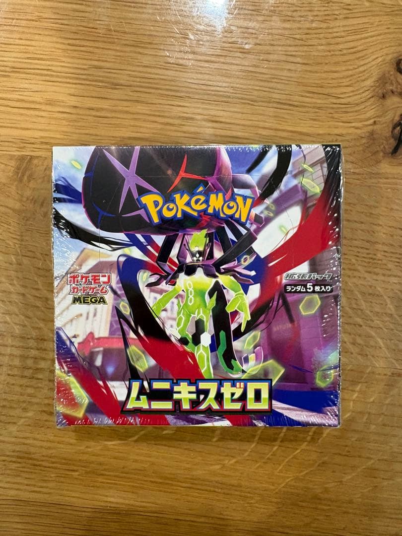 ポケモンカード ムニキスゼロ BOX シュリンク付き