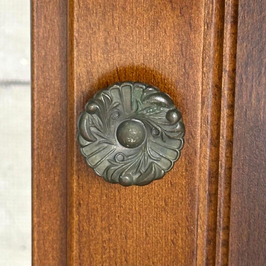 ✿Karimoku✿カリモク コロニアル 花台 収納棚 レトロモダン家具