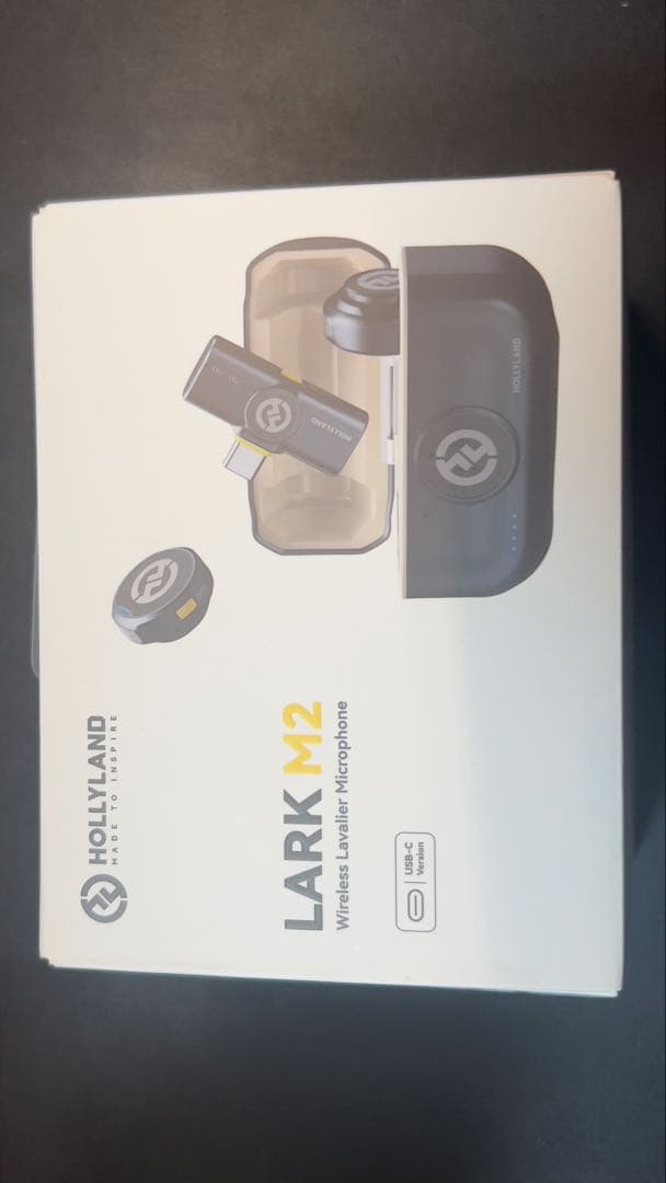 Hollyland Lark M2 ワイヤレスマイク USB Type-C
