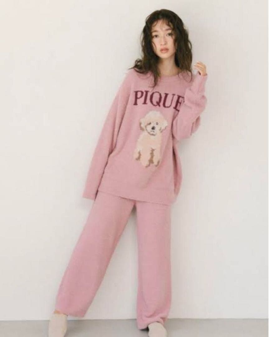 gelato piqueプードル ルームウェアセットアップ