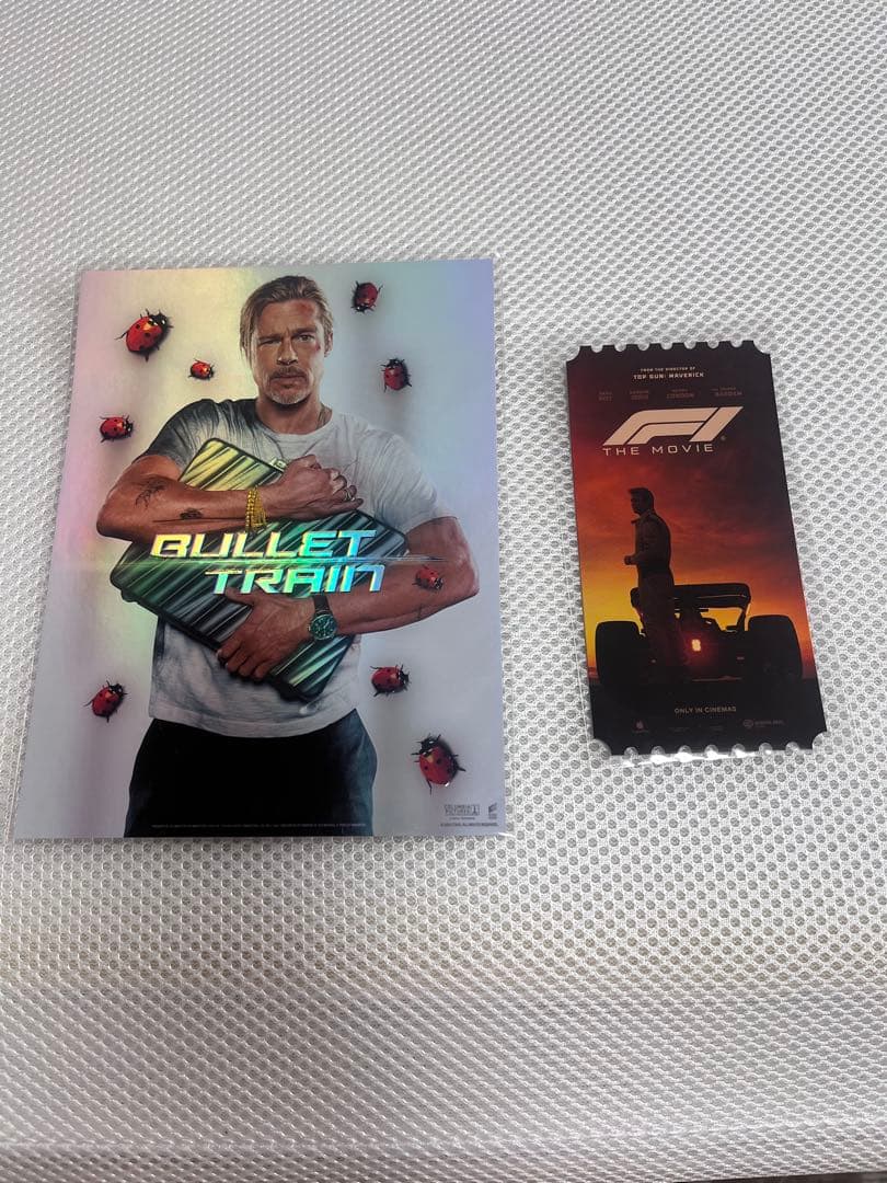 ブレッドトレイン　F1 the movieブラッドピット 海外映画特典　韓国限定