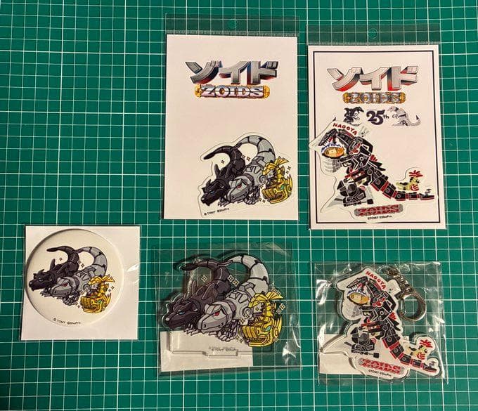 ゾイド　愛知・名古屋会場のご当地グッズ　ポップアップショップ