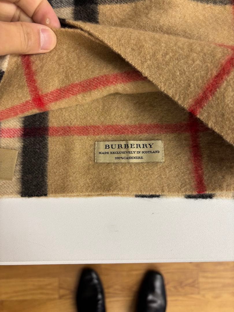 BURBERRY チェック柄 スヌード