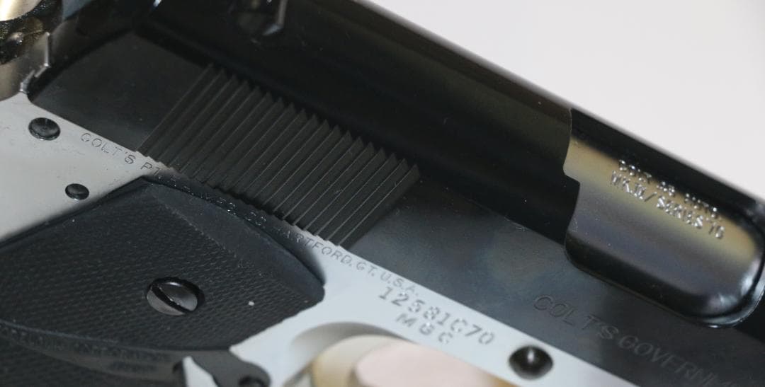 MGC　AＢＳ樹脂製モデルガン コルト ガバ ＭＫⅣ／シリーズ７０　合法品