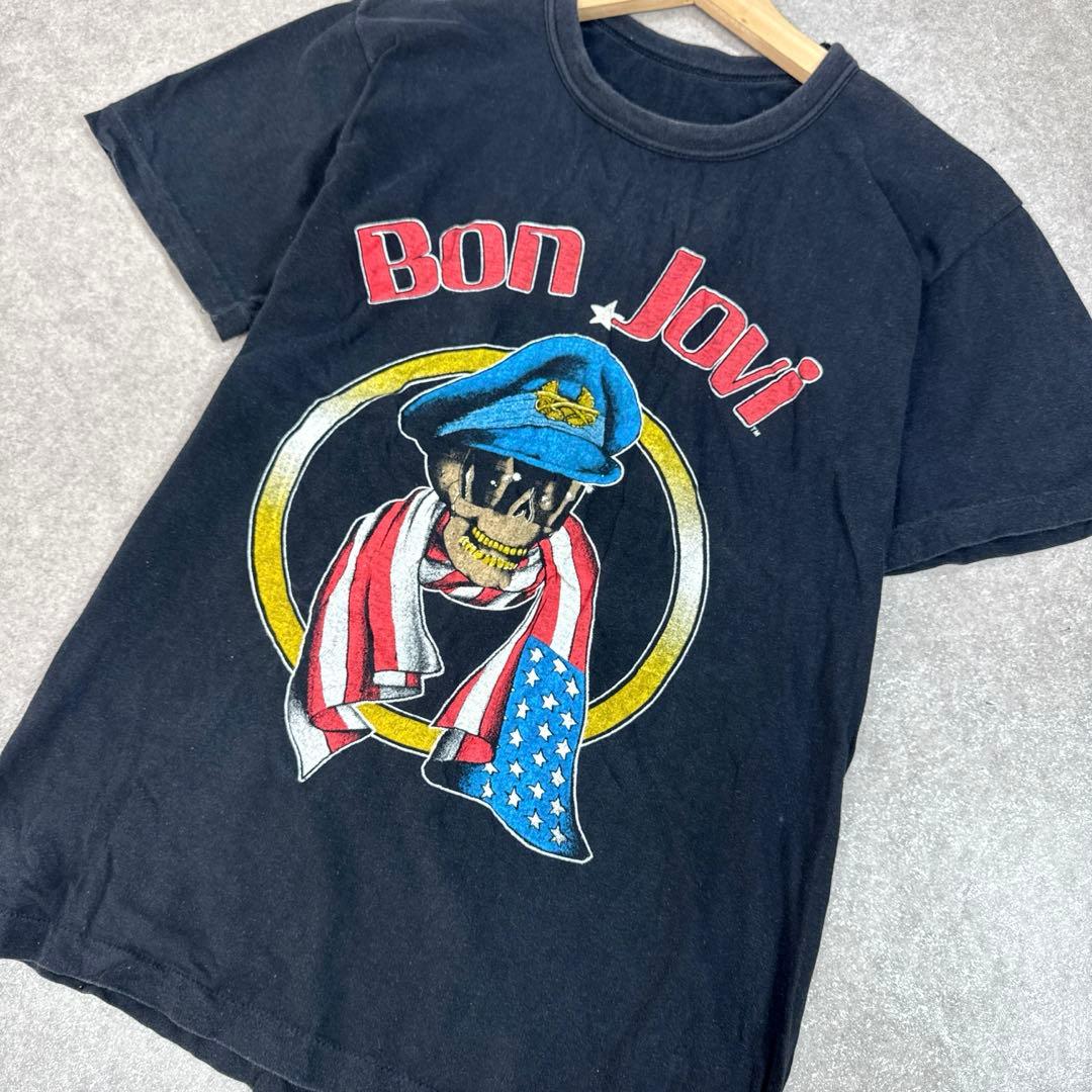 希少 80s ヴィンテージ バンドTシャツ Bon Jovi 当時物 日本製