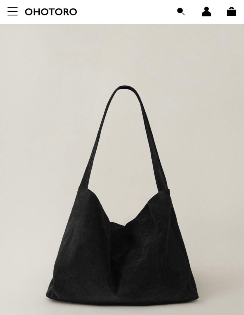 バッグ OHOTORO Leon Suede Bag