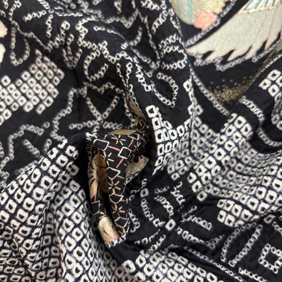 サラ　AK-7092 AK-6983 振袖 モノトーン 総絞り 箔押しの