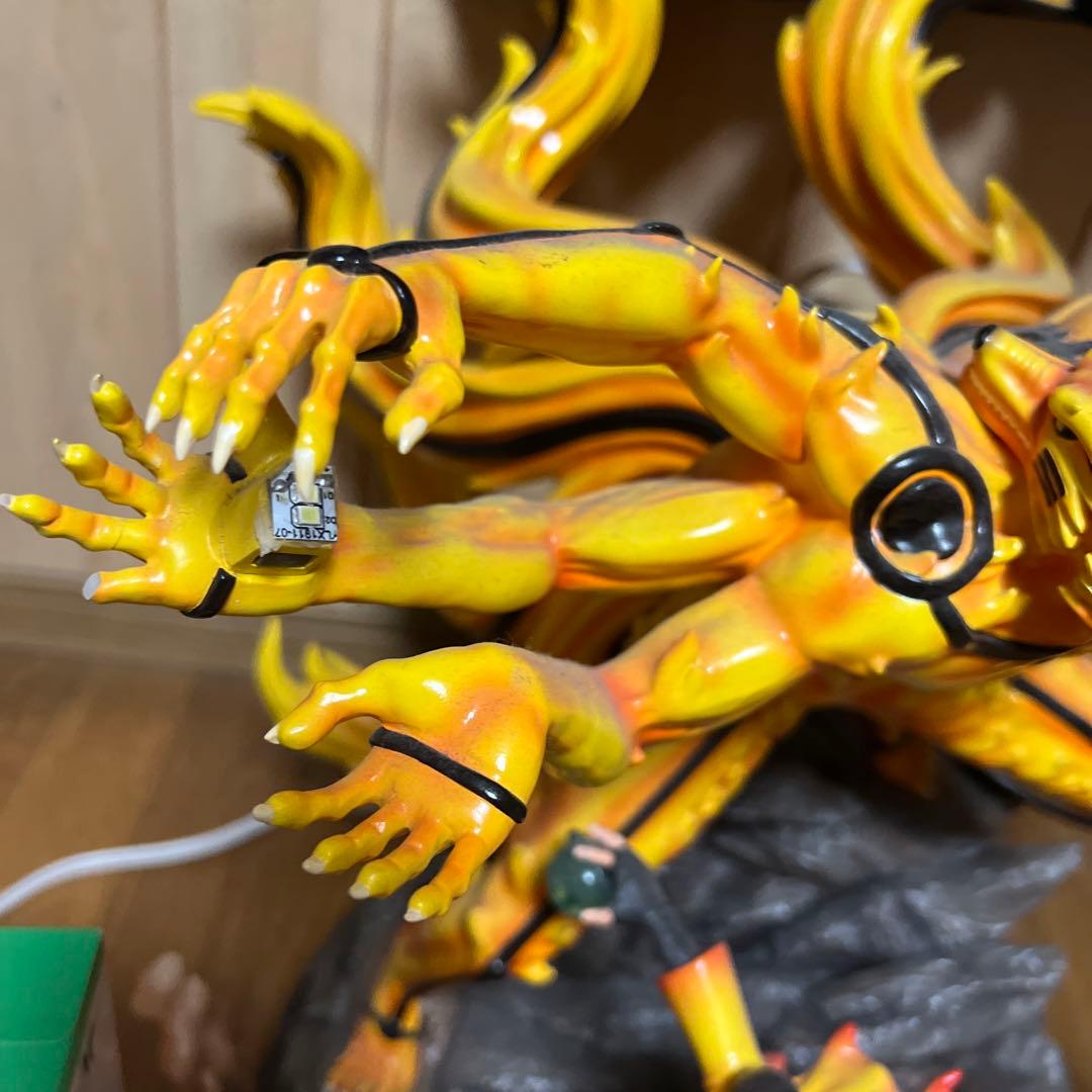 NARUTO ナルト クラマ 九喇嘛 九尾  LED付き 破損あり直接引取歓迎