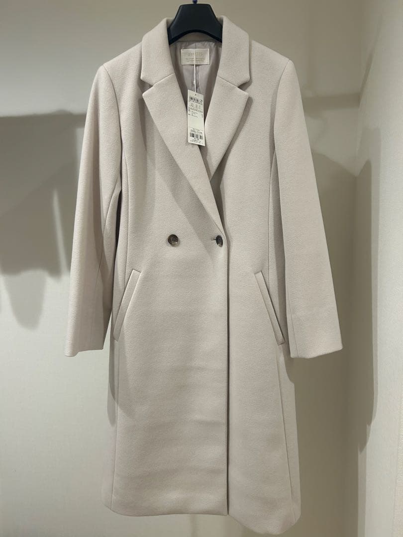 any SiS 新品未使用ウールライクチェスターコート