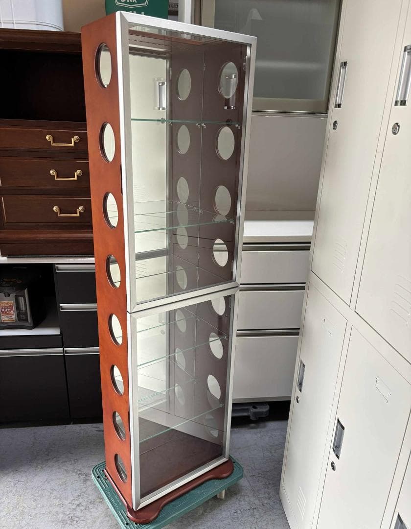 ra2005 カルトーネコレクションケースガラスケースミラー付き幅41cm