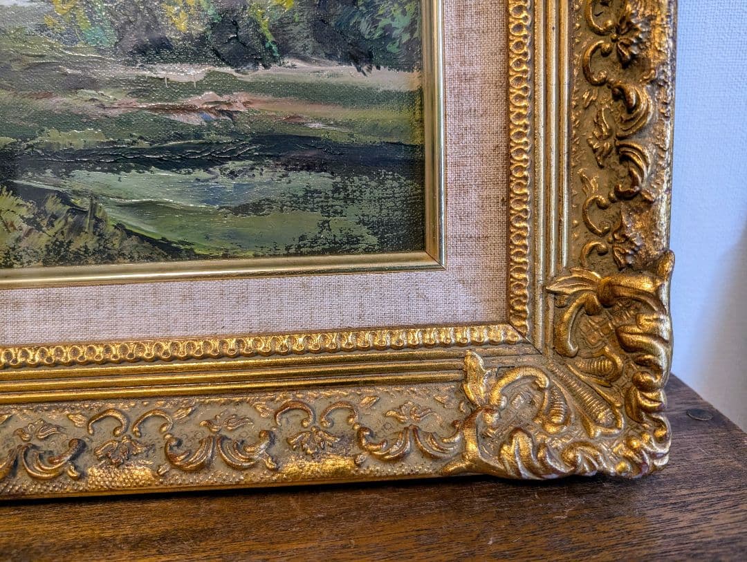 片瀬剛志　F8 油彩画　爺ケ岳御船春堂　広島出身　無所属　絵画　保証書付