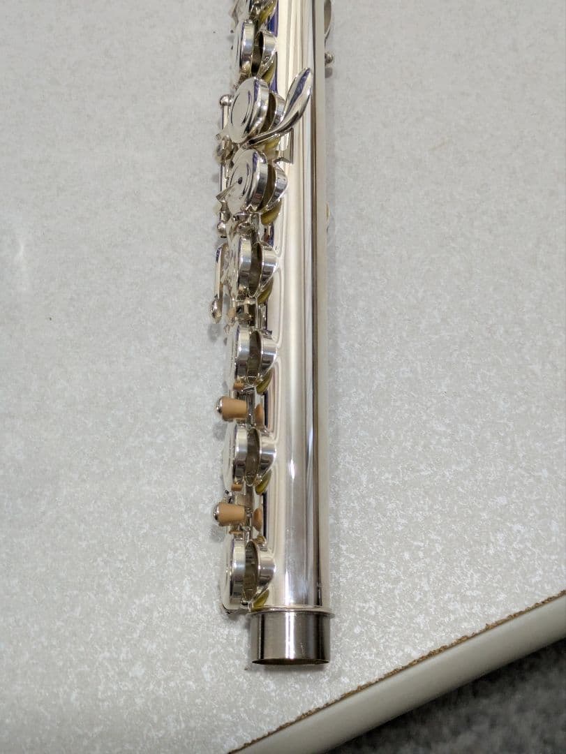 フルート　洋銀製