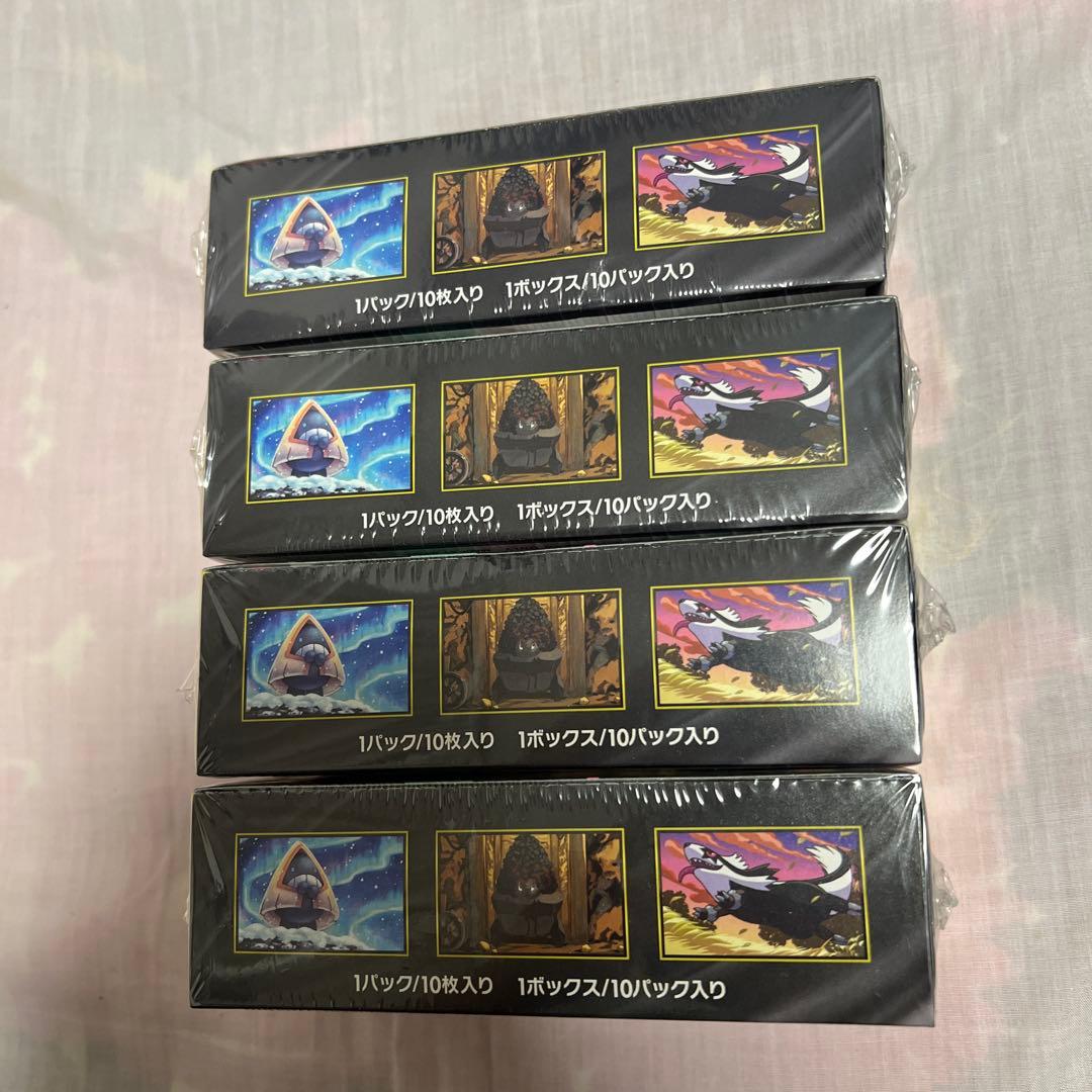 ポケモンカードゲーム MEGA ドリームEX 4box セット
