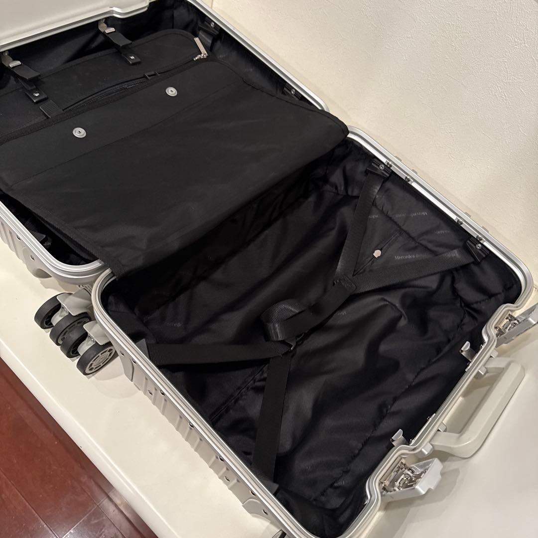 Mercedes キャリーカート シルバー 中型