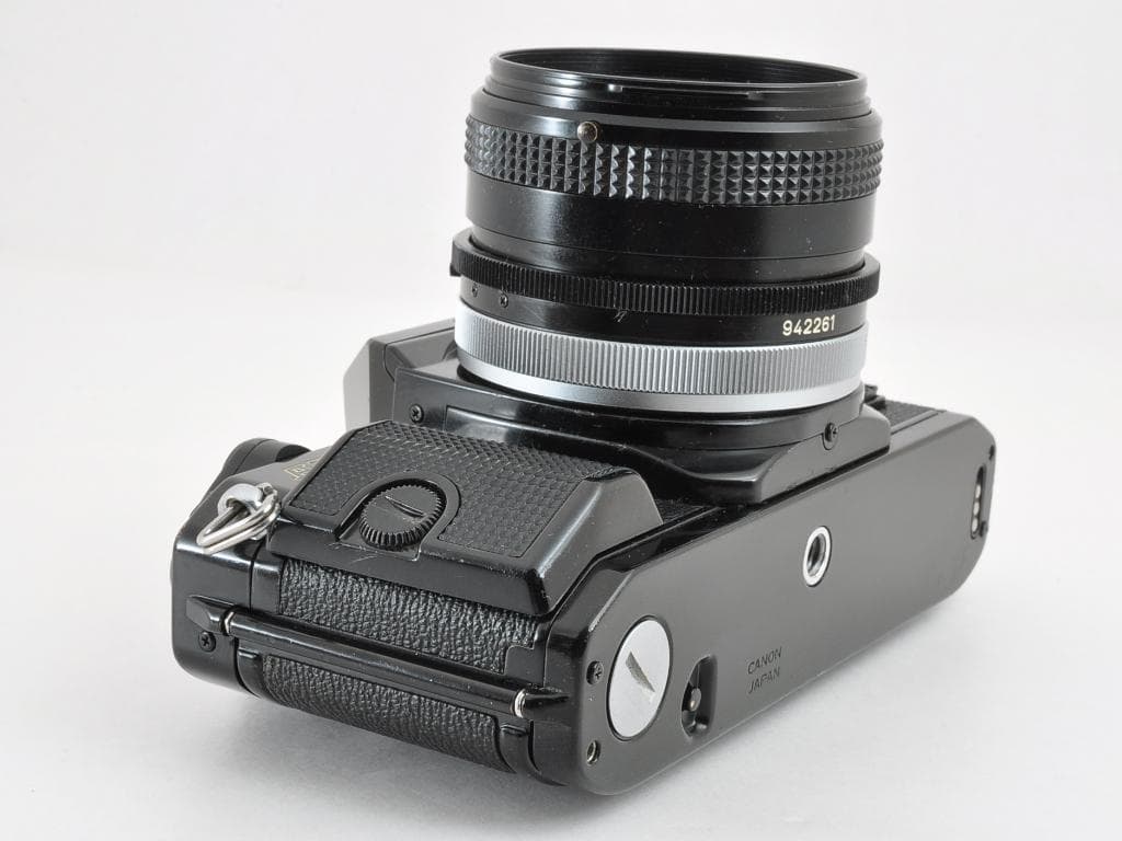 キヤノン AE-1 PROGRAM ブラック FD 50 f1.8 SC 動確