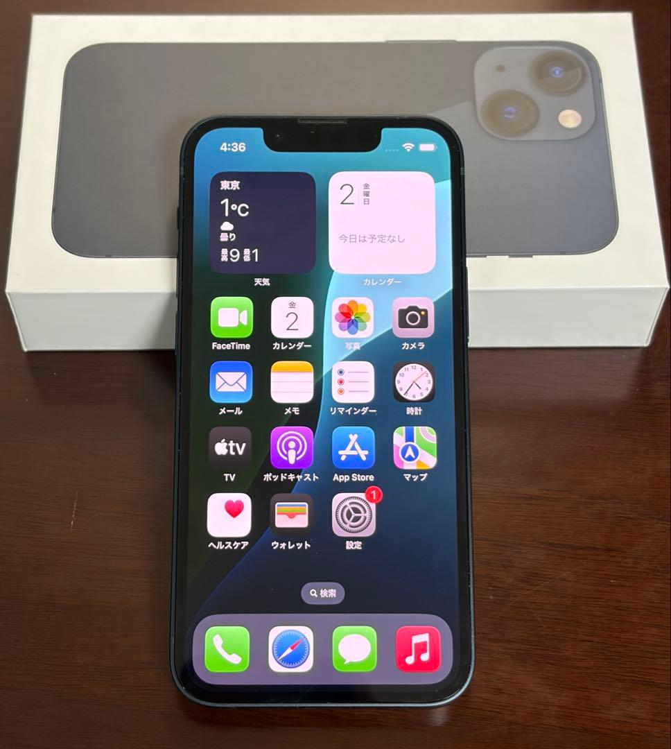 iPhone 13 mini ミッドナイト 128GB SIMフリー