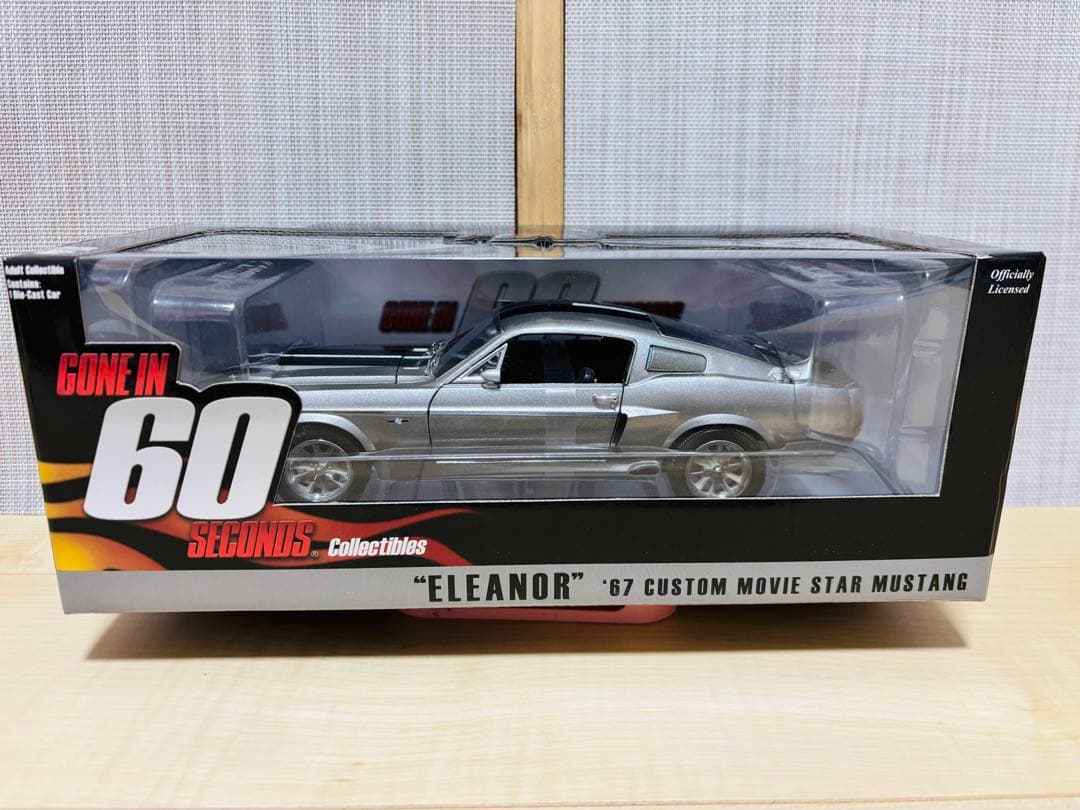 60セカンズ シェルビーマスタング　1/18 \