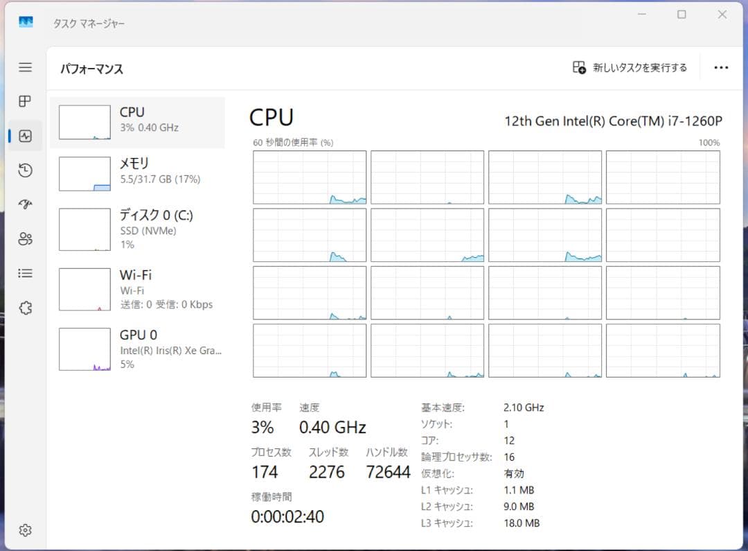  マウスコンピューター ノートパソコン DAIV 4P-M32-KK