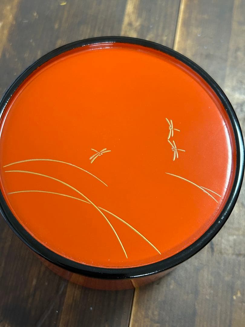 輪島塗　輪島漆器　摂田照彦　キャンディーボックス　童蒔絵　高級漆器　希少　レア