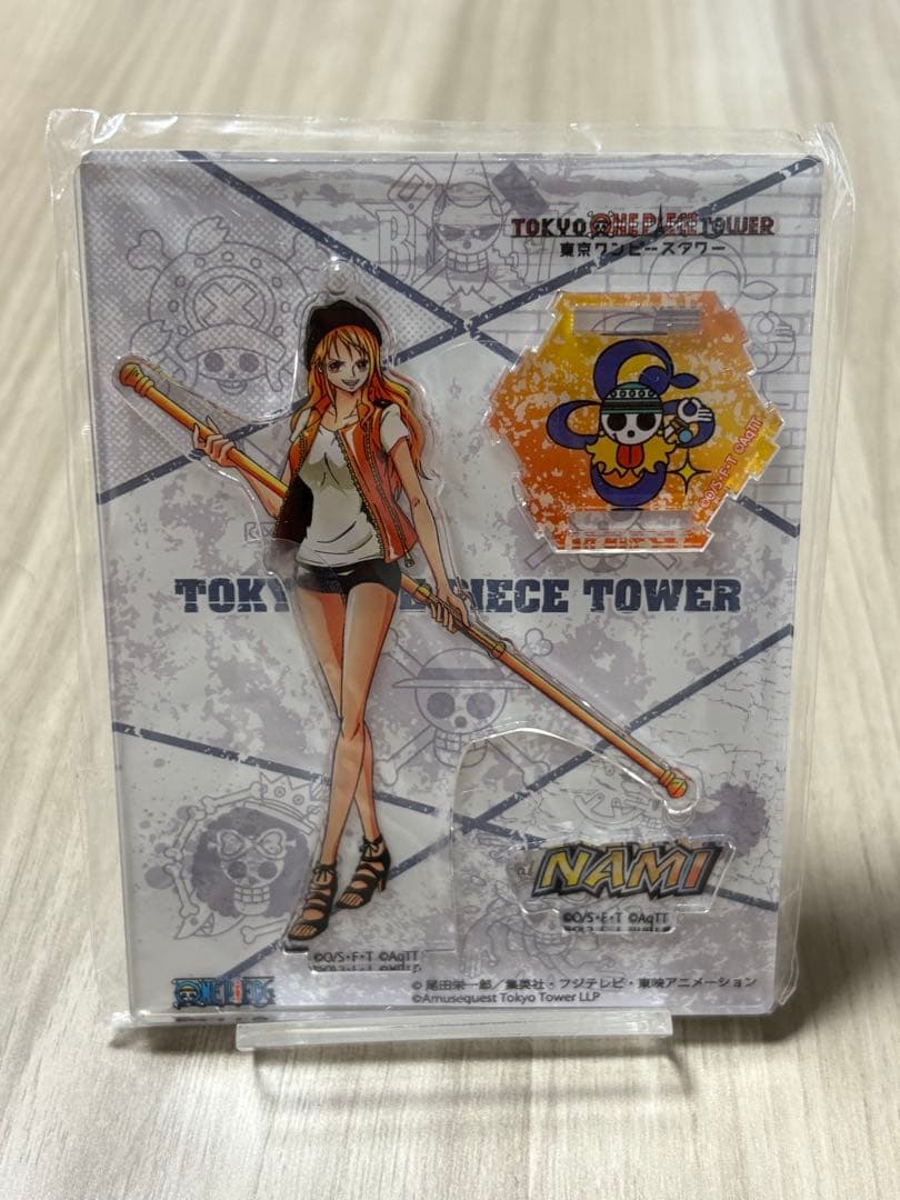 東京ワンピースタワー限定 アクリルスタンドチャーム バトル ナミ