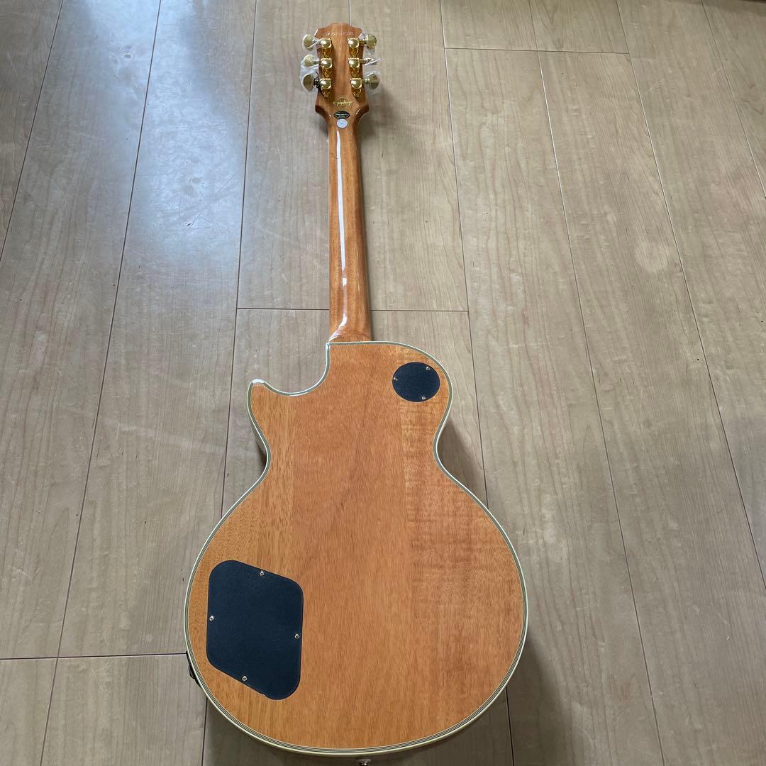 安い　Epiphone Les Paul Custom Koa Natural
