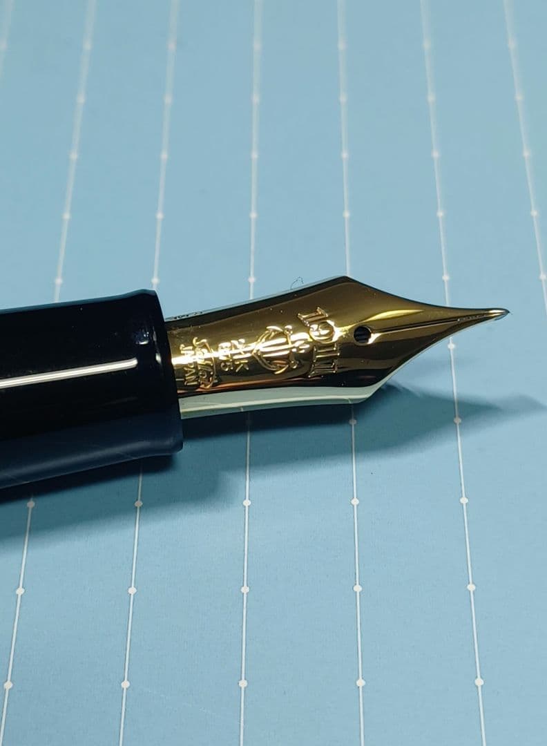 セーラー万年筆 長刀研ぎ 万年筆 廃盤 NMF 中細