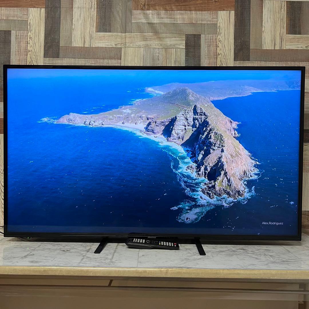 即日受渡❣️全国送料込Hisense55型液晶 テレビ 外付HDD裏番組録画対応