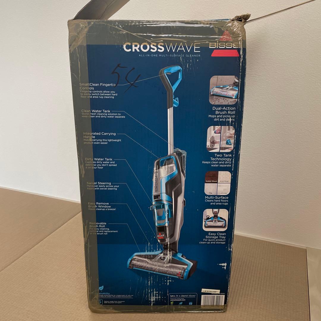 希少！Bissell スチームクリーナー　アメリカ家電　CROSS WAVE